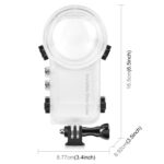 قاب ضد آب اینستا 360 مدل dive case مناسب برای دوربین ورزشی insta360X4