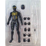 اکشن فیگور مدل اسپایدرمن سیاه طرح Black Spiderman Anti OCK Suit