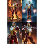 اکشن فیگور مدل آیرون من Infinity Zd toys