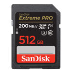 کارت حافظه SDXC سن دیسک مدل Extreme Pro V30 کلاس 10 استاندارد UHS-I U3 سرعت 200mbps ظرفیت 512 گیگابایت