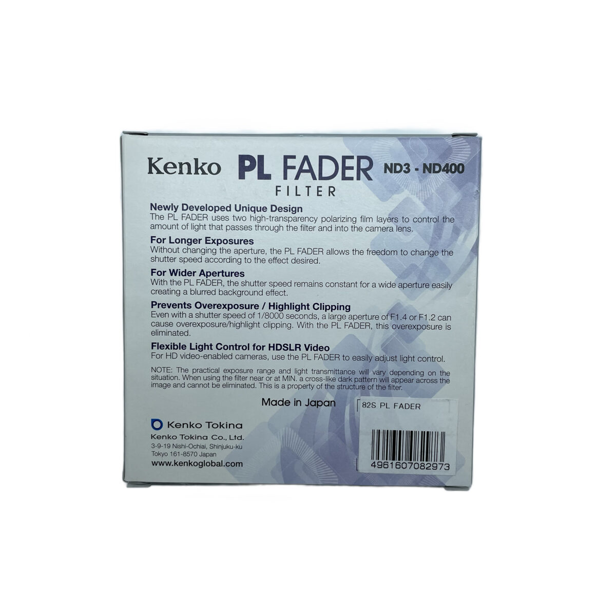 فیلتر لنز کنکو مدل NDX 3-400 - 82MM