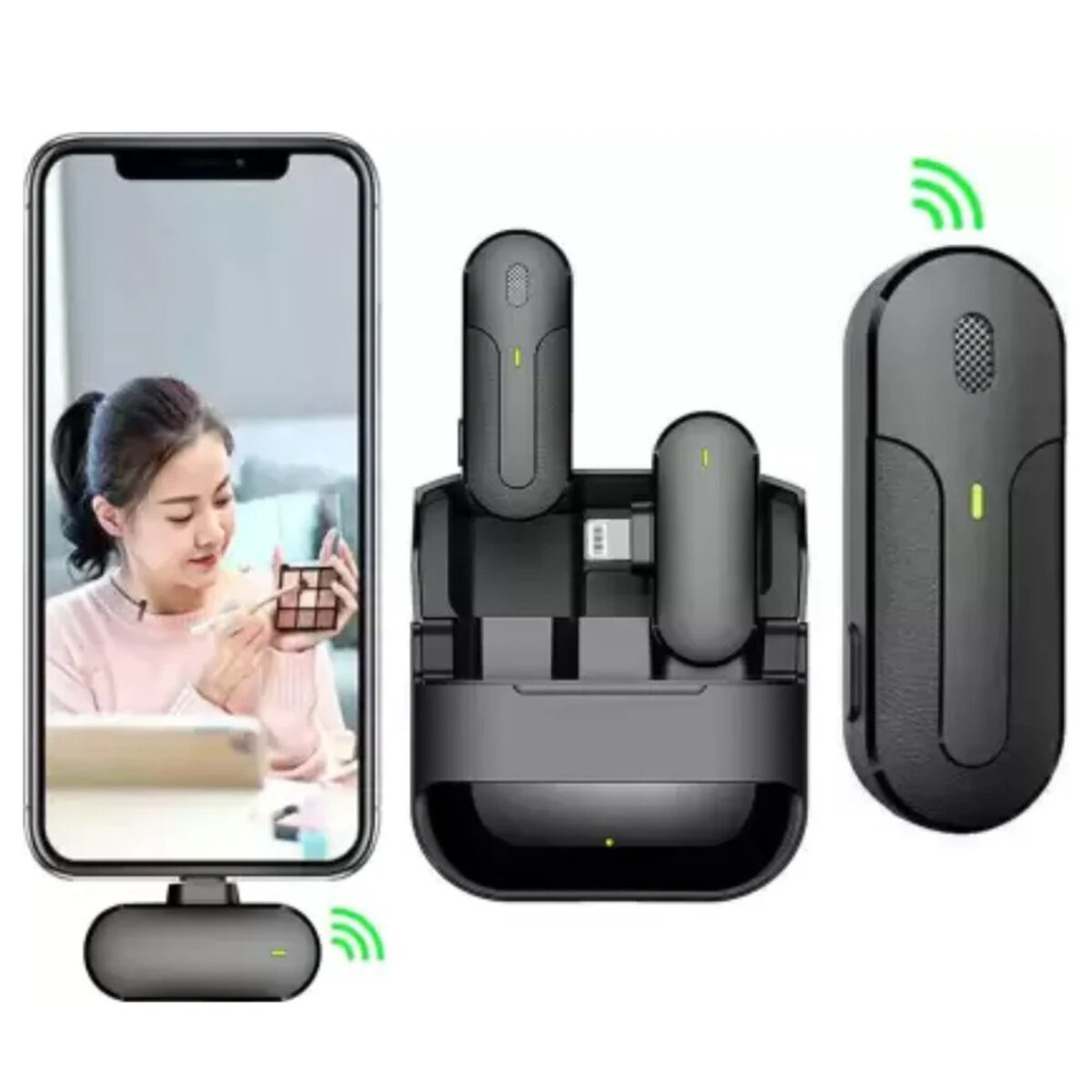 میکروفن یقه ای گرین لاین مدل GNWIRELGTBK Type C