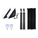 نور ثابت ال ای دی پلوز مدل Bulb Lighting مجموعه 2 عددی