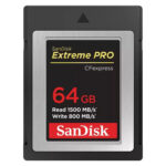 کارت حافظه CFexpress سن دیسک مدل Extreme Pro استاندارد Type B سرعت 1500MB/s ظرفیت 64 گیگابایت