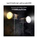 نور ثابت سی او بی لاکسیو مدل P40W COB dual color temperature
