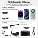 ست میکروفن بی سیم نیویر مدل Wireless Lavalier