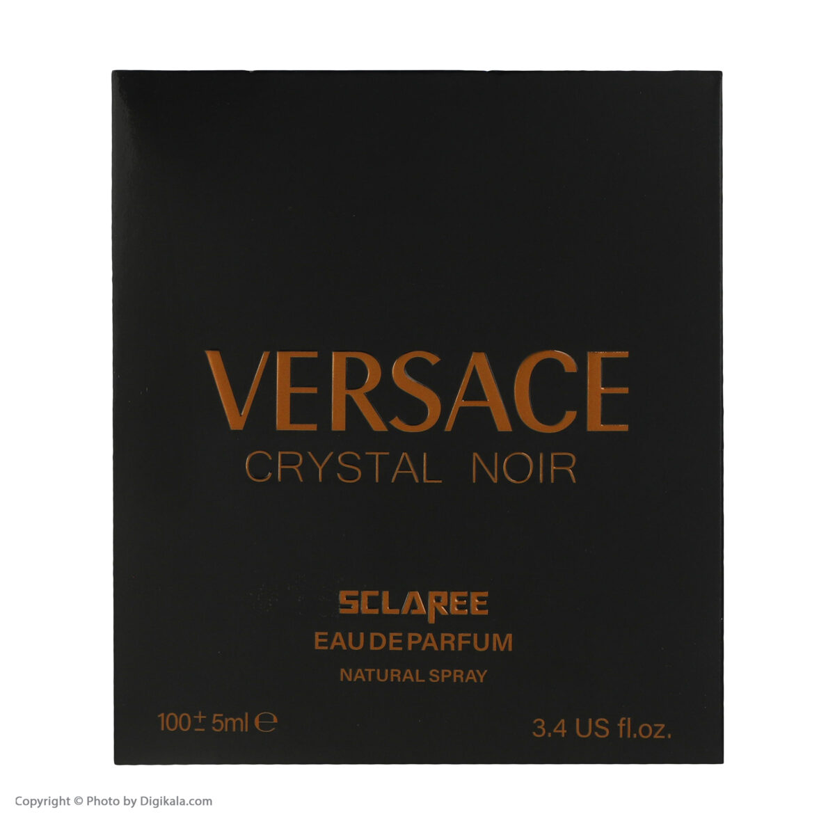 ادو پرفیوم زنانه اسکلاره مدل Versace Crystal Noir حجم 100 میلی لیتر