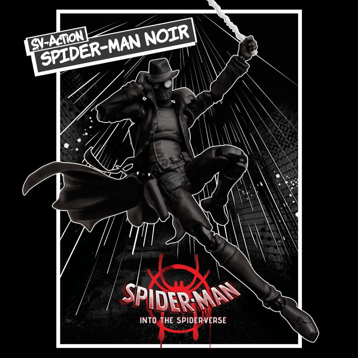 اکشن فیگور مدل مرد عنکبوتی طرح SPIDER MAN NOIR