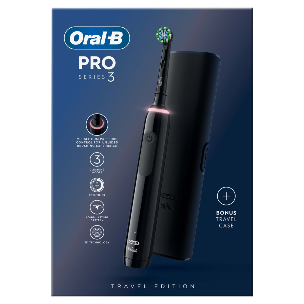مسواک برقی اورال-بی مدل PRO 3 SERIES