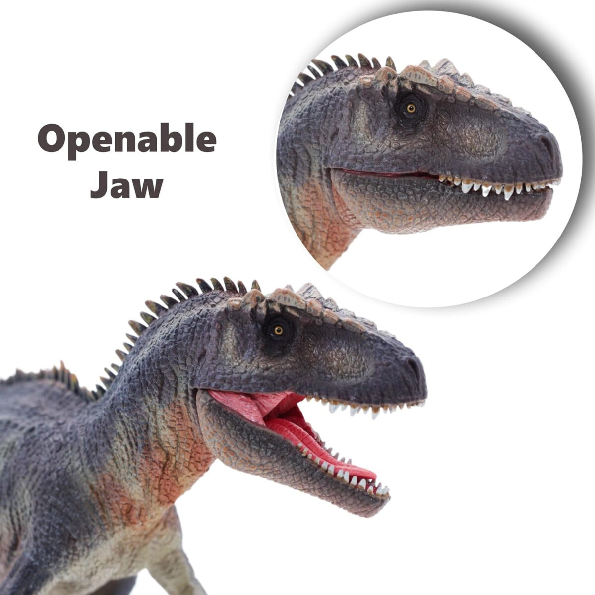 فیگور تی ان جی مدل دایناسور طرح GIGANOTOSAURUS کد T5004