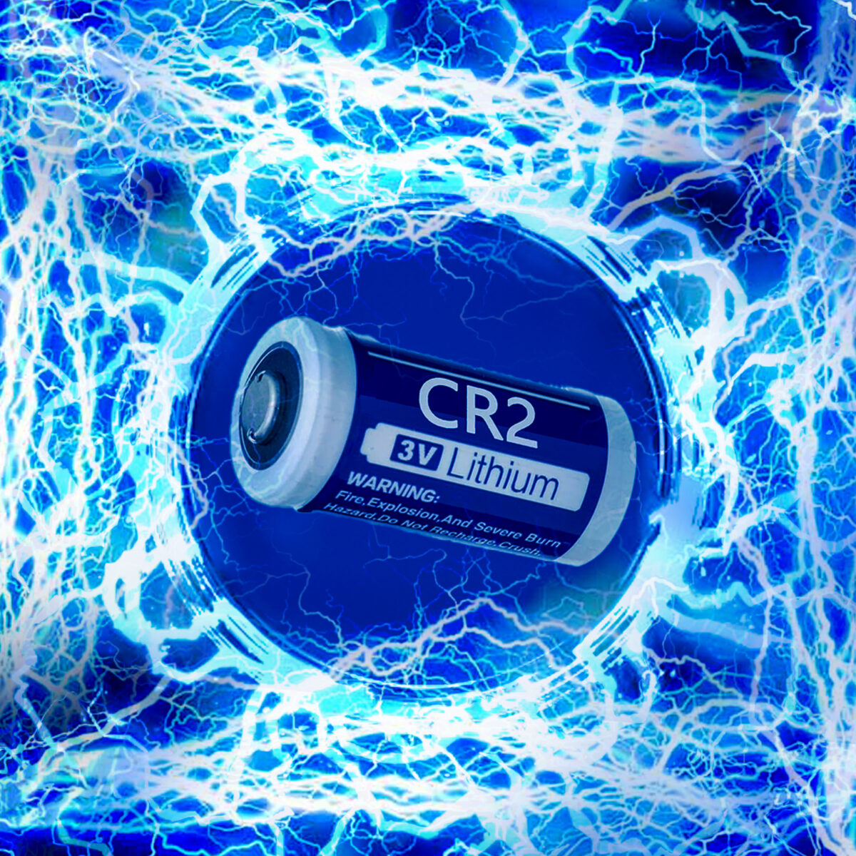 باتری لیتیومی وینپاو مدل CR2 کد M100 بسته 100 عددی
