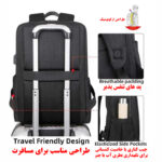 کوله پشتی لپ تاپ مدل 1139 مناسب برای لپ تاپ 14.1 تا 15.6 اینچی