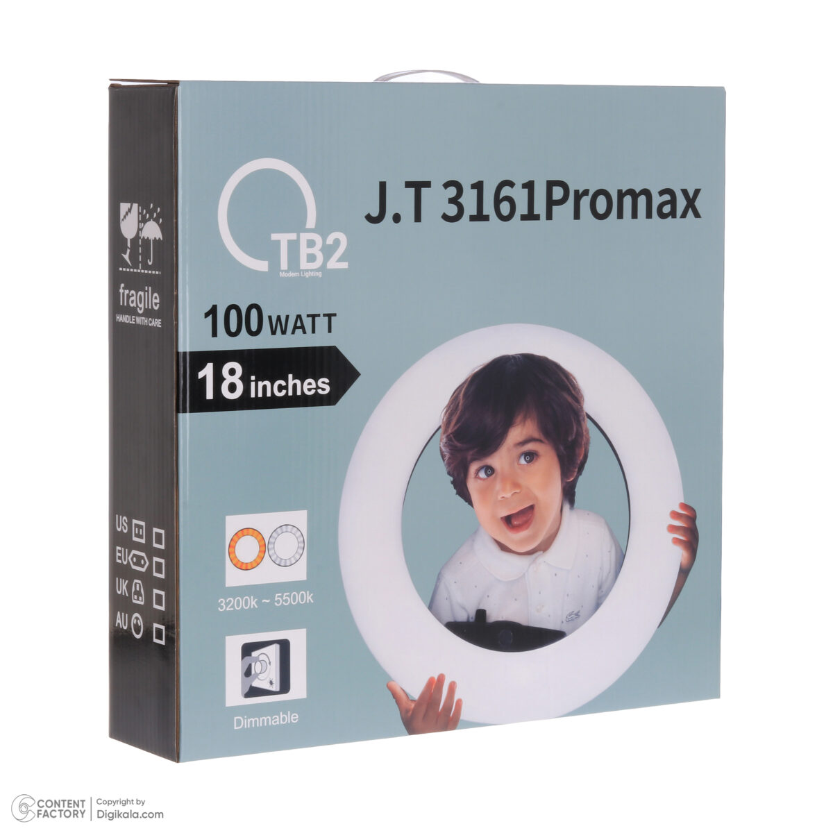رینگ لایت تی بی ۲ مدل J.T 3161 Pro Max