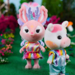 فیگور مدل خانواده Rainbow مجموعه 9 عددی