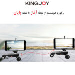 اسلایدر دوربین کینگ جوی مدل PPL-06S PRO rail rolling track