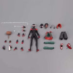 اکشن فیگور مدل اسپایدرمن مایلز مورالز Spiderman Marvel Miles Morales SV-ACT