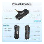 میکروفن یقه ای بویا مدل BY-WM3T-M2