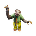 فیگور دیزنی مدل تنبل zootopia