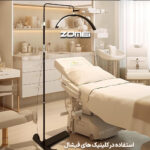 نور ثابت مون لایت ال ای دی زومی مدل Space Light Floor