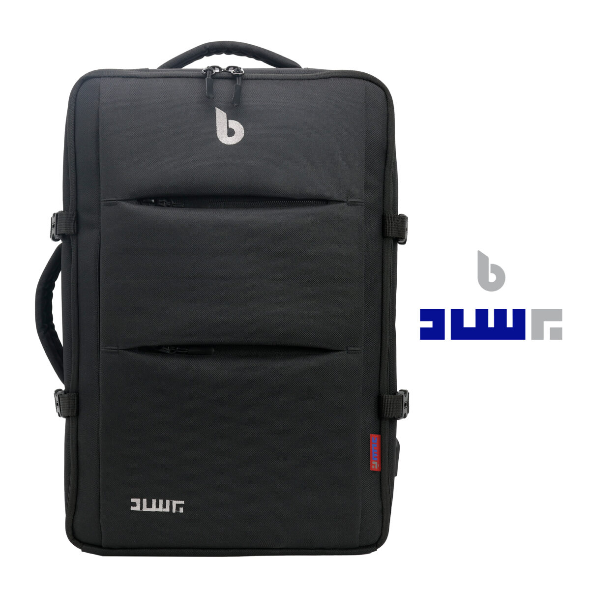کوله پشتی لپ تاپ برساد مدل Bb 114 مناسب برای لپ تاپ 14.1 تا 15.6 اینچی