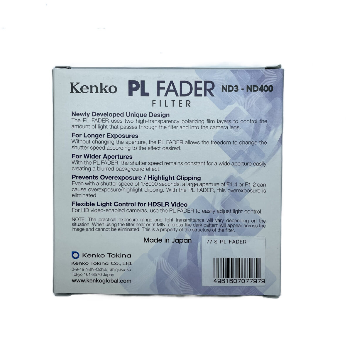 فیلتر لنز کنکو مدل NDX 3-400 - 77MM