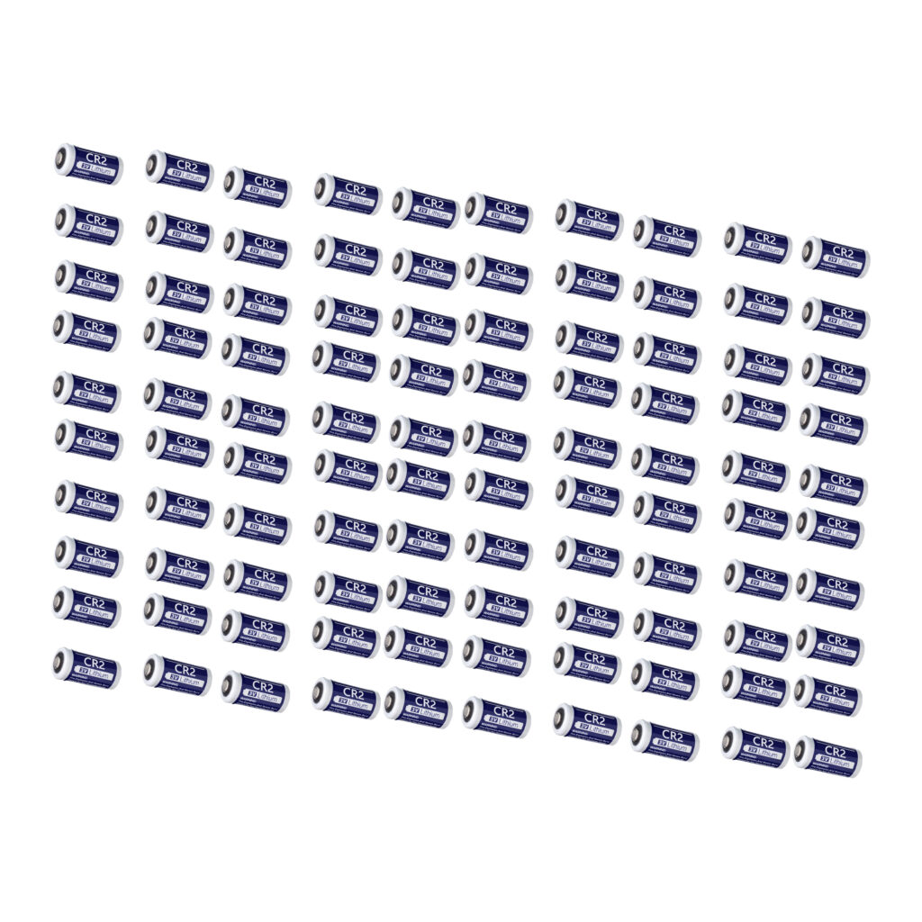 باتری لیتیومی وینپاو مدل CR2 کد M100 بسته 100 عددی