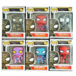 فیگور مدل spider man مجموعه 6 عددی