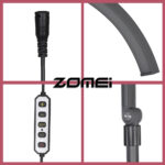 نور ثابت ال ای دی زومی مدل  Floor Dimmable 50cm