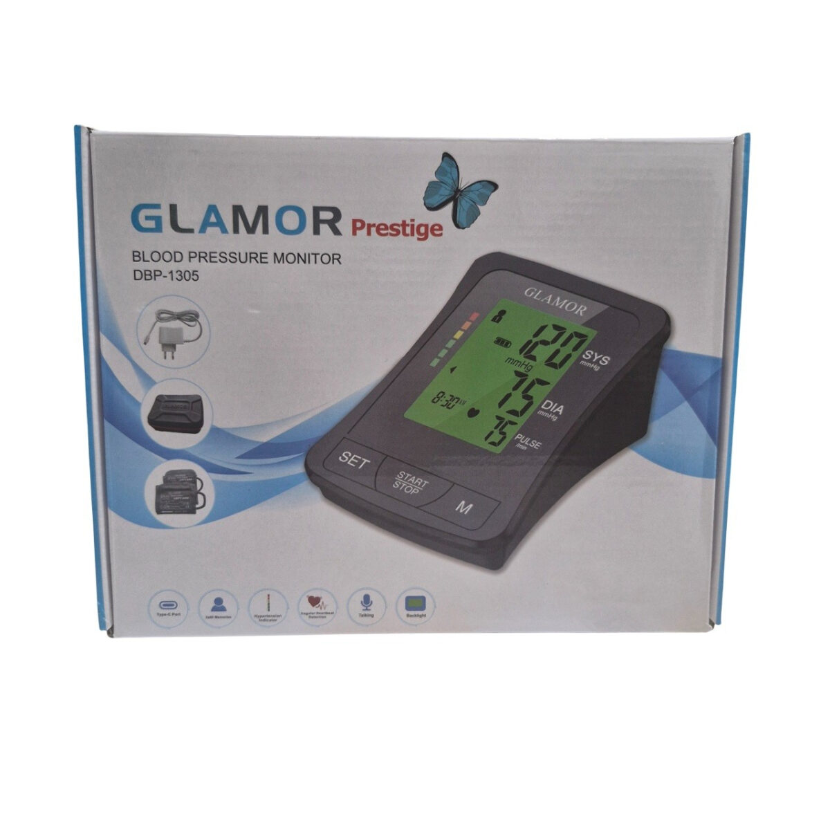 فشارسنج بازویی دیجیتال گلامور مدل DBP-1305