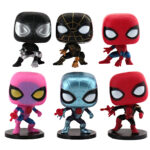 فیگور مدل spider man مجموعه 6 عددی