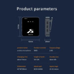 ست میکروفن یقه ای بی سیم مدل SX85 Dual Mic Type-c
