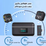 ست میکروفن بی سیم مدل SX23-LIGHTNING