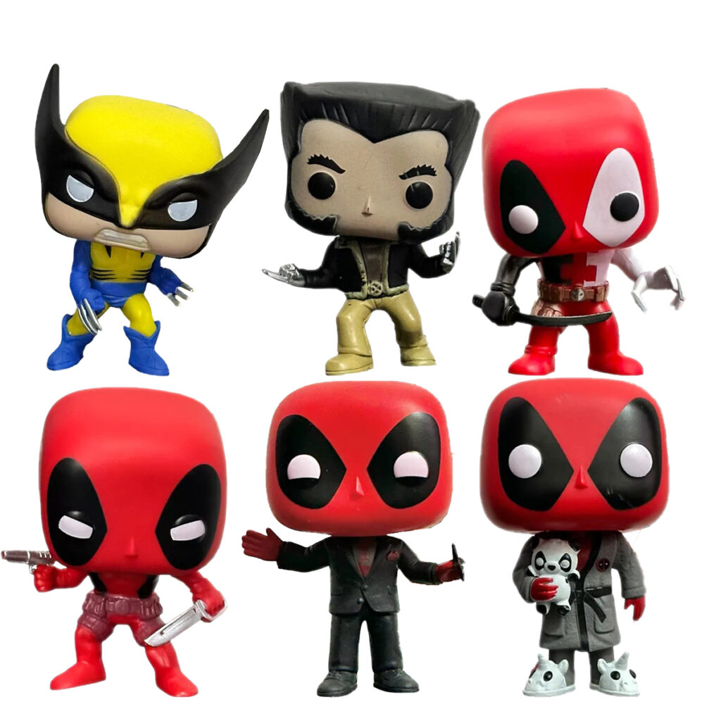 فیگور ددپول مدل فانکو deadpool6 مجموعه 6 عددی