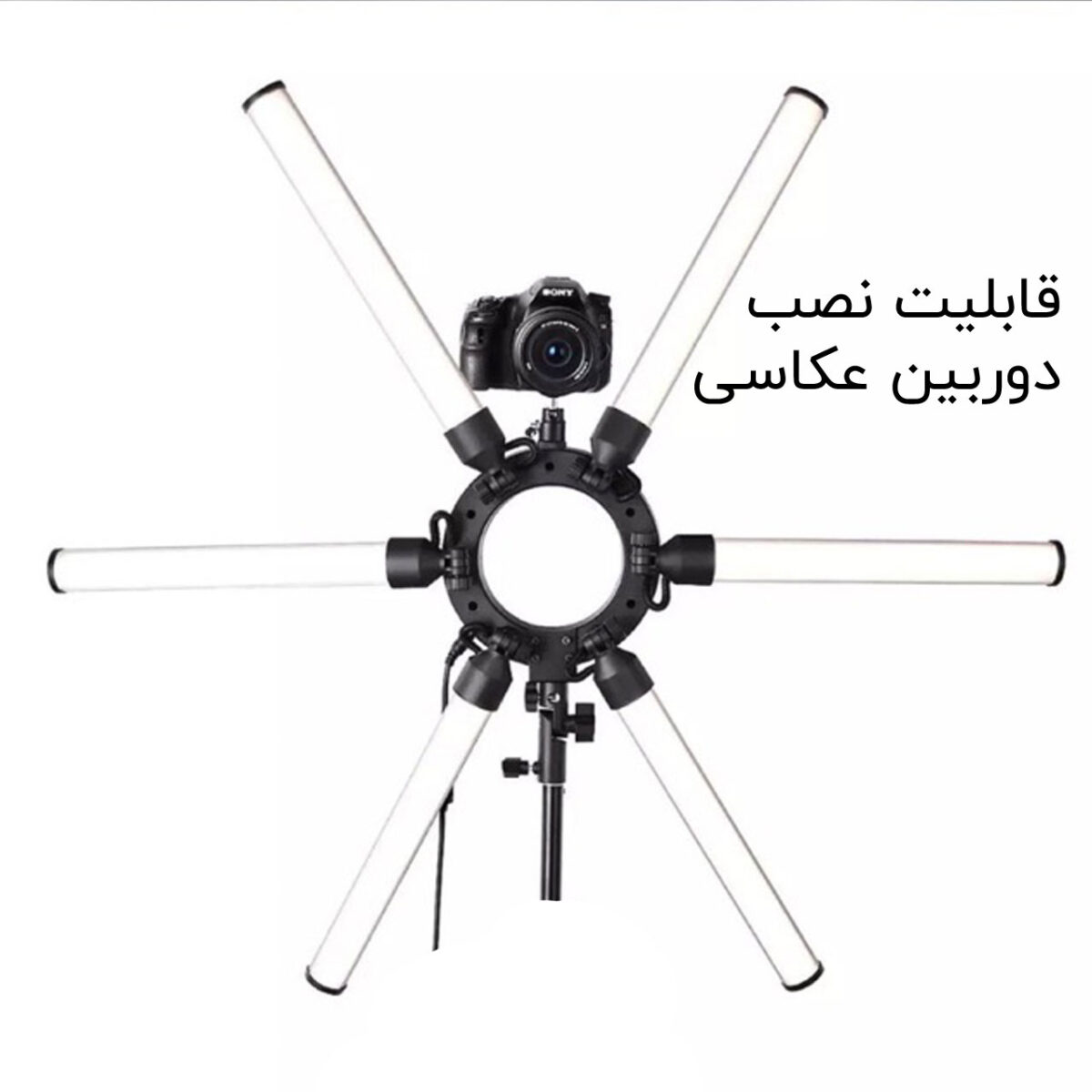 نور ثابت ال ای دی وسکات مدل ستاره ای AL-120X