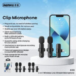 میکروفن بی سیم ریمکس مدل Type-C