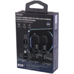 ست میکروفن بی سیم ریمکس مدل  Remax K10 Lightning