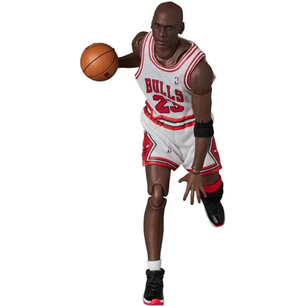 اکشن فیگور مافکس مدل مایکل جردن طرح  Chicago Bulls Sefid