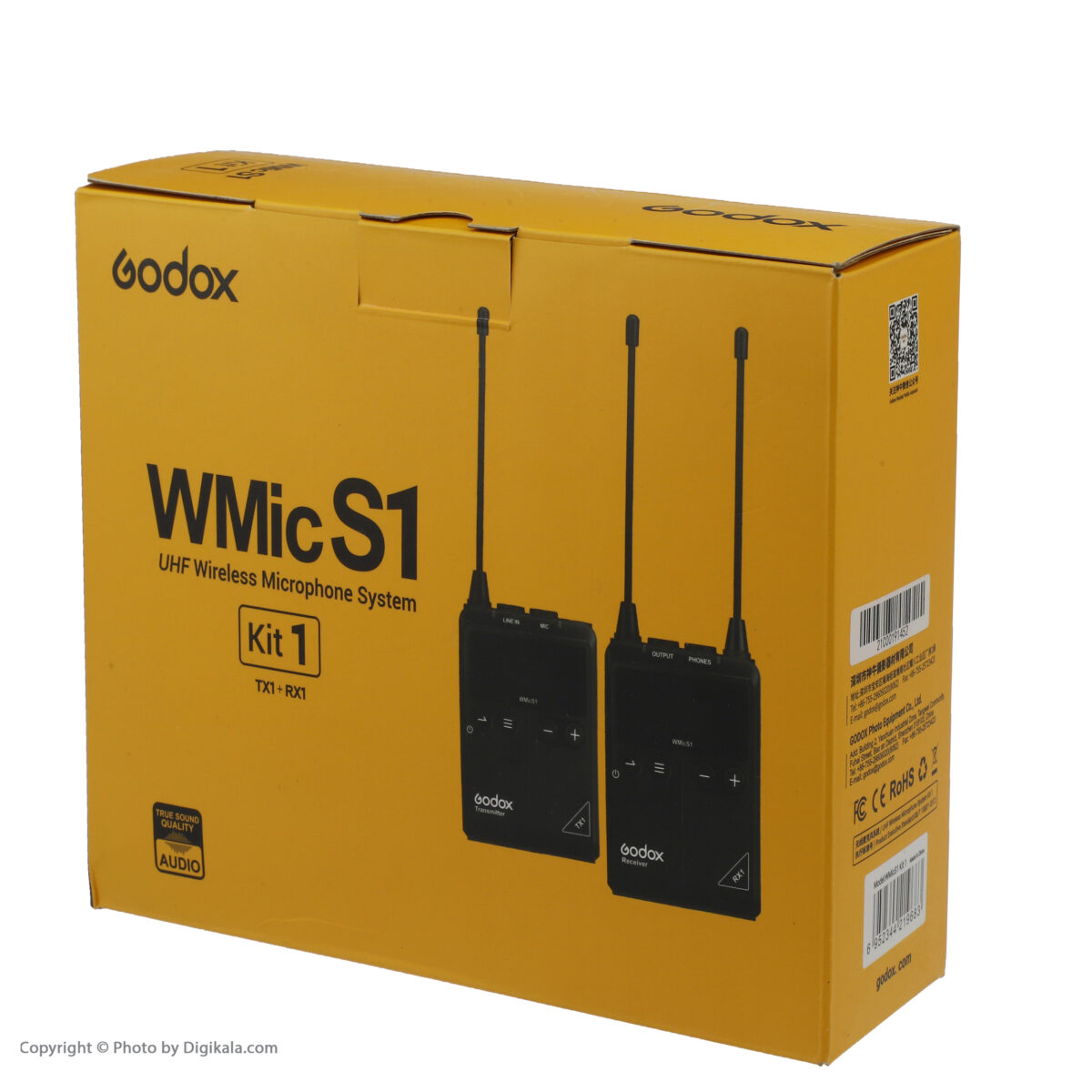 میکروفن بی سیم گودکس مدل WMic S1 Kit 1