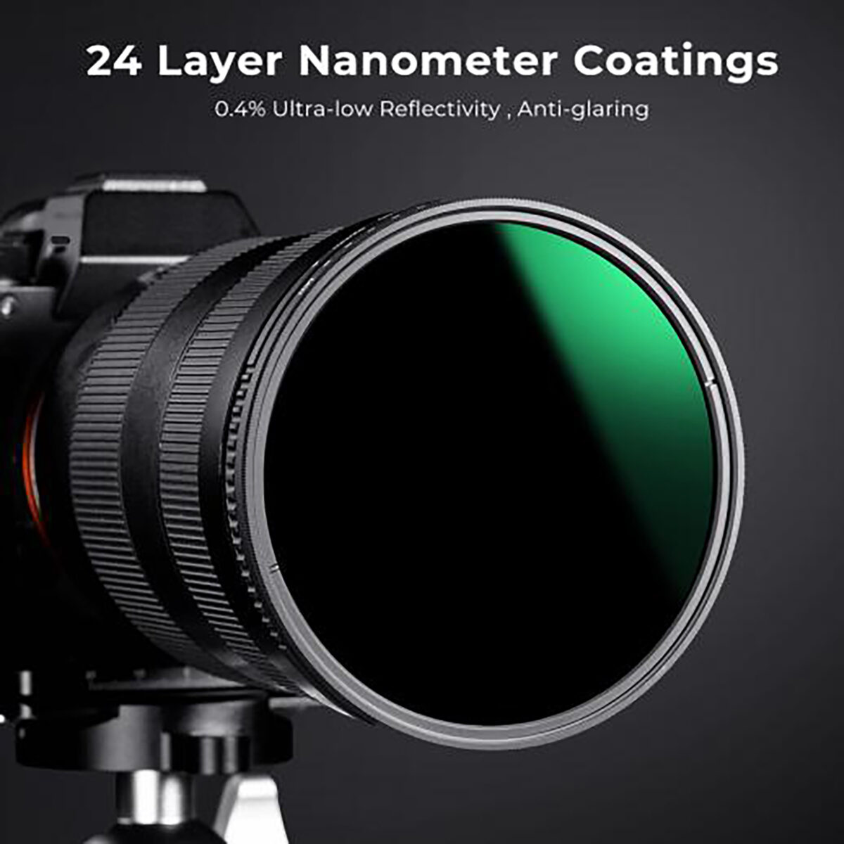 فیلتر لنز کی اند اف مدل VARIABLE NDX 2-400 MC B-SERIES -82MM