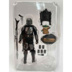 اکشن فیگور مدل مندلورین و بیبی یودا دین جارین طرح Mandalorian Baby Yoda Star Wars The Child