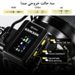 ست میکروفن بی سیم نیویر مدل Wireless Lavalier