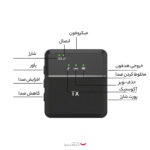 ست میکروفن یقه ای مدل SX8 Dual Mic Type-C
