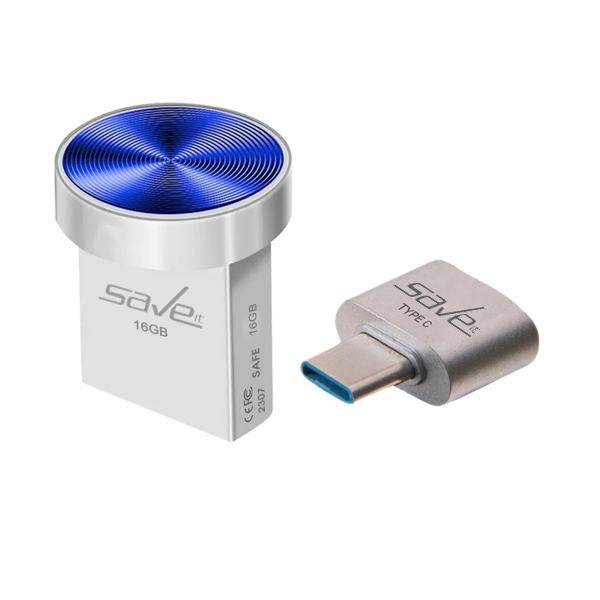 فلش مموری سیویت مدل SAFE CPLUS ظرفیت 16 گیگابایت به همراه مبدل TYPE C