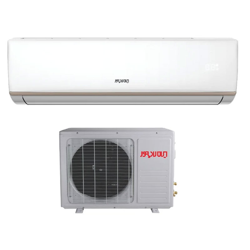 کولر گازی اسپلیت دیواری 12000 دور ثابت ایران رادیاتور مدل IAC-12C/XA-TR/A