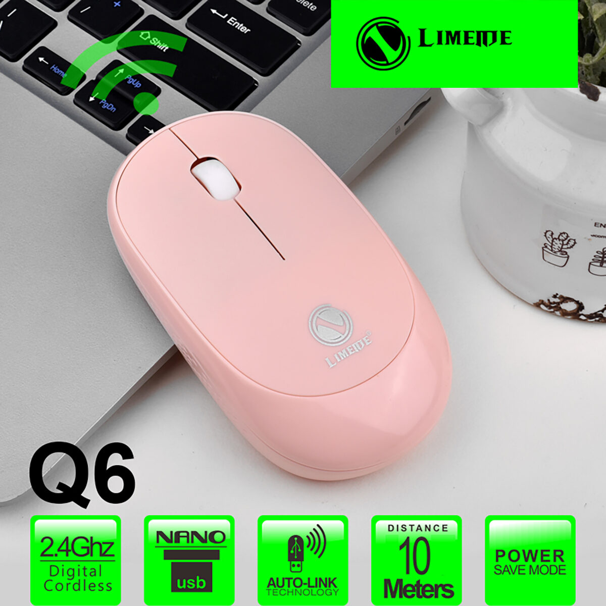 ماوس بی سیم لایماید مدل WL-BLSTR