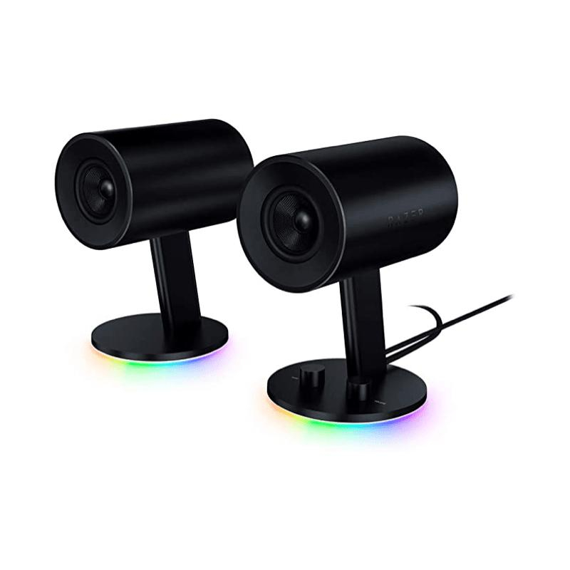 اسپیکر دسکتاپ ریزر مدل razer Nommo Chroma 2.0 Gaming PC Speaker