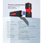 فلش مموری دی ام USB3 مدل PD188 ظرفیت 64 گیگابایت